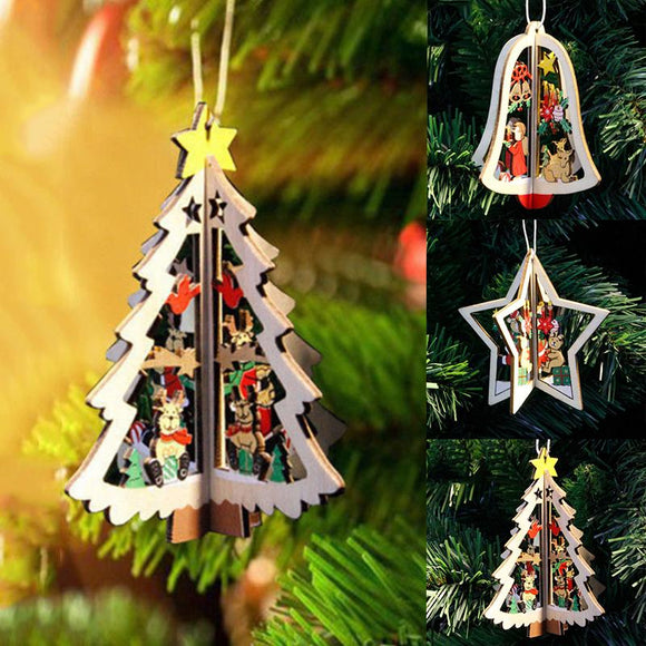 1PC New Christmas Hanging Tree Ornaments