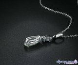 Prehnite & Topaz - 925 Sterling Silver