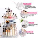 360 Rotation Makeup Organizer