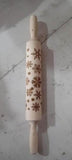 CHRISTMAS EMBOSSING ROLLING PIN
