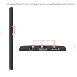 Stuffcool Eto Elegent & Stylish PU Leather Back Case Cover for OnePlus 6 - Black