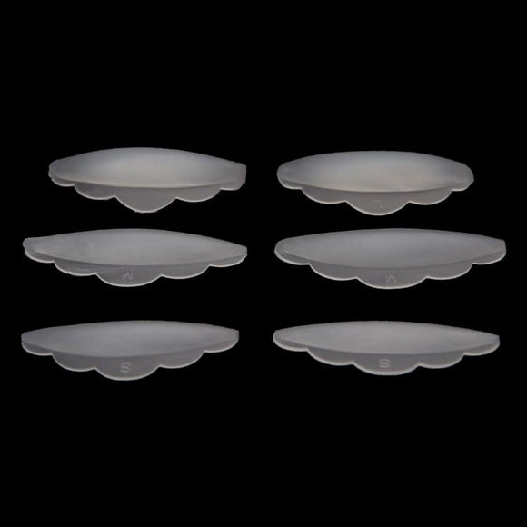 1 Set/6pcs Eyelash Lift Lifting Curlers Curl Silicone Eye Lash Extension Shields Pads New And Hot Selling