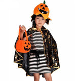 Halloween Foldable Candy Smile Pumpkin Bag