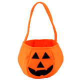 Halloween Foldable Candy Smile Pumpkin Bag