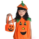 Halloween Foldable Candy Smile Pumpkin Bag
