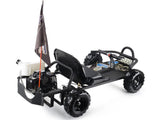 MotoTec SandMan Go Kart (49cc Black)