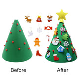 DIY Felt Toddler Christmas Tree