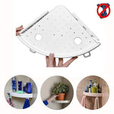 Press-Shelf, das praktische Eckregal fr das kein Bohren notwendig ist (2er Set)