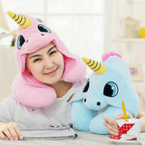 Unicorn Hoodie Neck Pillow