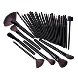 Makeup Brushes Set with Bag (Blue) - set of 32 brushes