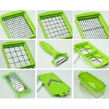 One Second Slicer - All in One Vegetable Slicer (10 Pcs Set)