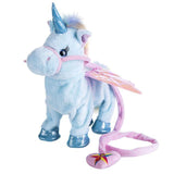 ELECTRIC WALKING TALKING UNICORN PLUSH TOY