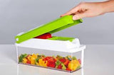 One Second Slicer - All in One Vegetable Slicer (10 Pcs Set)