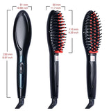 Hairbrush-Style Straightener