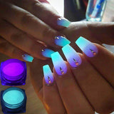 Neon Luminous Powder Nail Glitter
