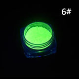 Neon Luminous Powder Nail Glitter