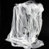 Halloween Scary Scene Props White Stretchy Cobweb Spider Web