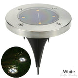 Solar Garden Disk Lights