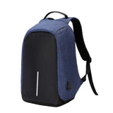 Unisex Backpack Anti Theft With USB Charging Laptop Business and Travel Bag