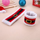 6Pcs/lot Santa Clothes Napkin Ring Holder Xmas Dinner Table Decoration for Home New Year Product Christmas Decor Tableware