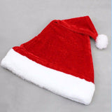 High Quality Plush Christmas Hats For Adult Children Xmas Caps Chiristmas Party Supplies Hat 2018 Christmas Decorations For Home