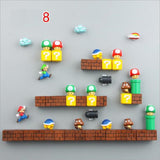 3D Mario Fridge Magnets