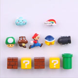 3D Mario Fridge Magnets