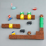 3D Mario Fridge Magnets
