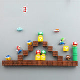 3D Mario Fridge Magnets