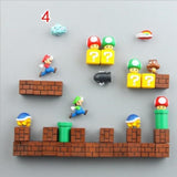3D Mario Fridge Magnets