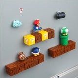 3D Mario Fridge Magnets