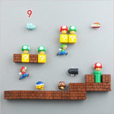 3D Mario Fridge Magnets
