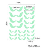 18-Piece Set Luminous Sticker Decoration